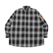 MUCENT Heritage Check Shirt Black