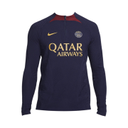Nike Paris Saint-Germain Strike Elite Dri-FIT ADV Knit Football Drill Top Blackened Blue