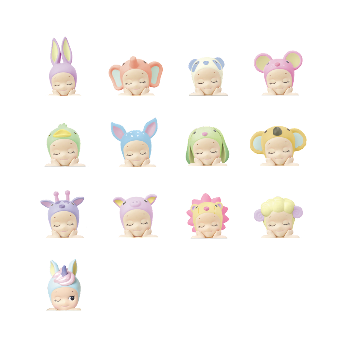 소니엔젤 드리밍 시리즈 히퍼 랜덤박스 (1개입)(Sonny Angel Dreaming Series Hippers Sealed Case (1 Blind Boxes))