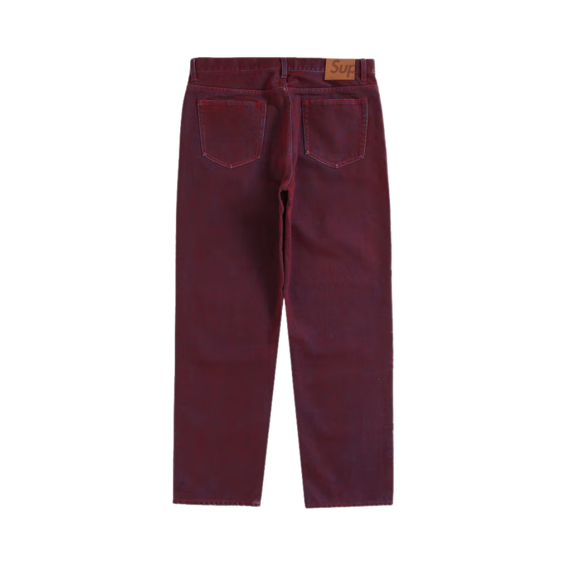 슈프림 플록 레귤러 진 레드 - 23SS(Supreme Flocked Regular Jean Red - 23SS) - 2