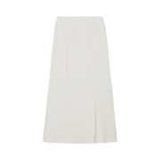 YUJI Classic Long Skirt White