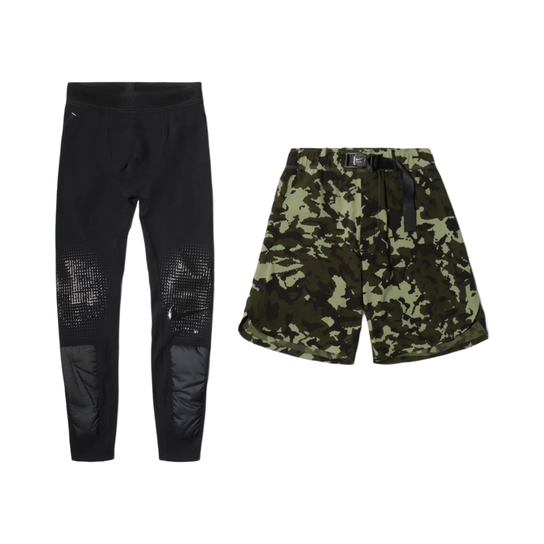 나이키 x 매튜 M 윌리엄스 2 in 1 쇼츠 블랙(Nike x Matthew M Williams 2 in 1 Shorts Black) - 2