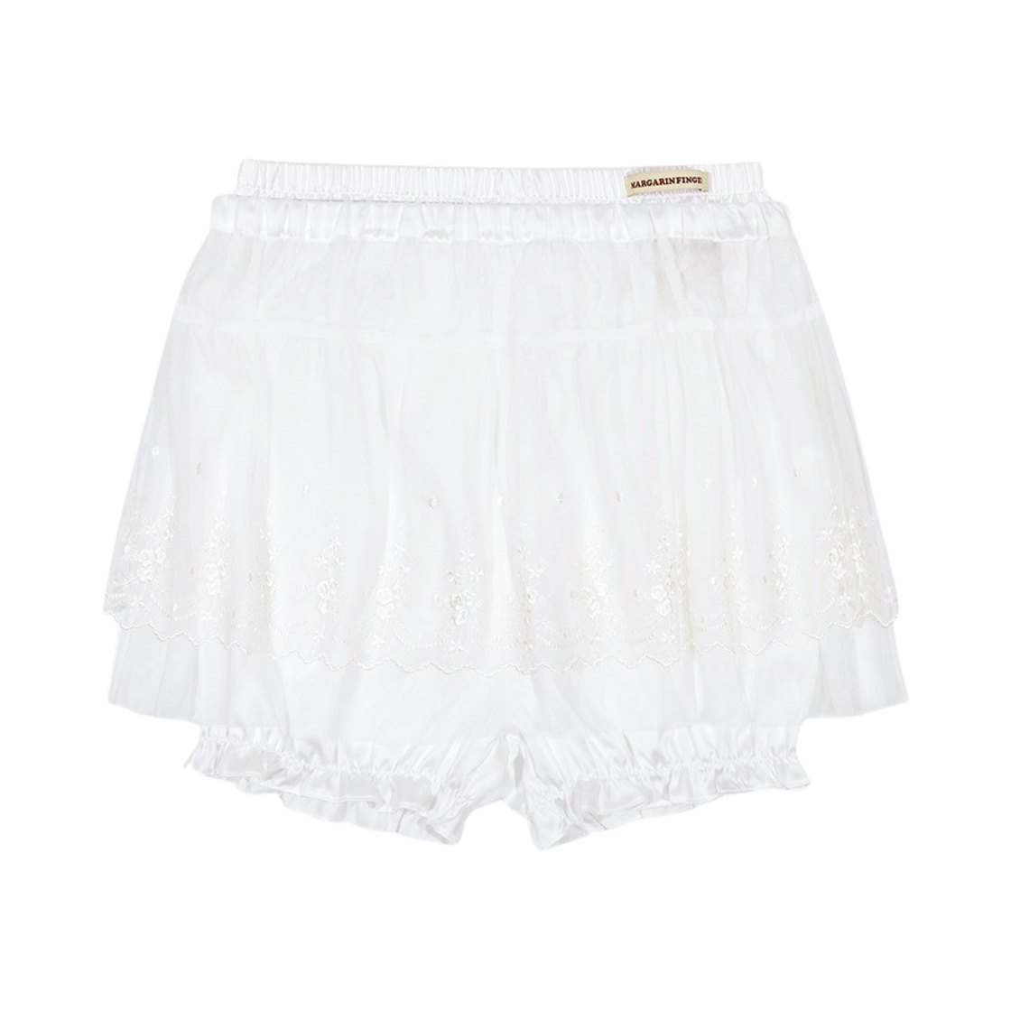 ミニスカート MARGARIN FINGERS LACE TUTU SKIRT PANTS 4BTR437 Margarin Fingers