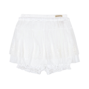 Margarin Fingers Lace Tutu Skirt Pants White