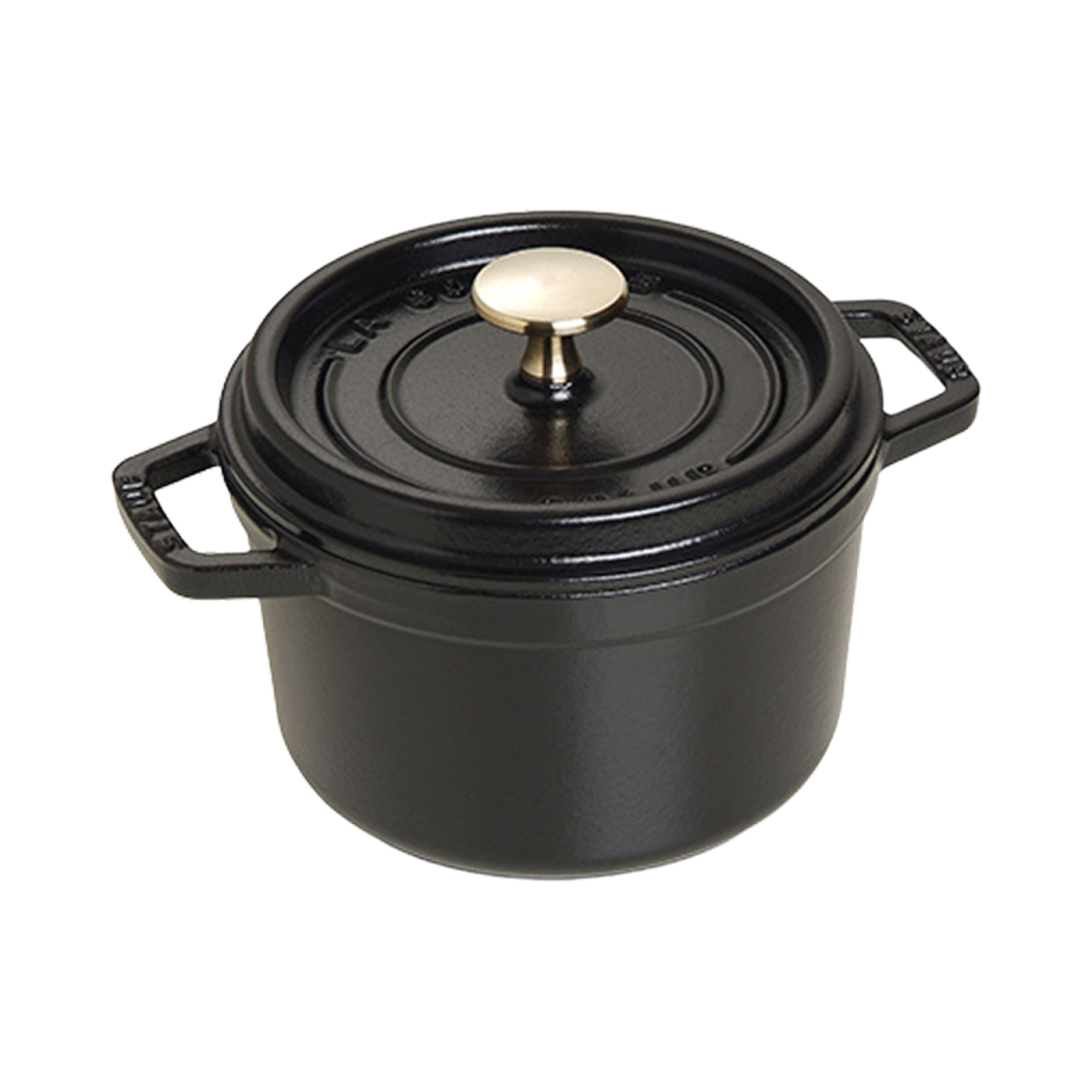 스타우브 원형 꼬꼬떼 1.25 qt 블랙 매트(Staub Round Cocotte 1.25 qt Black Matte)