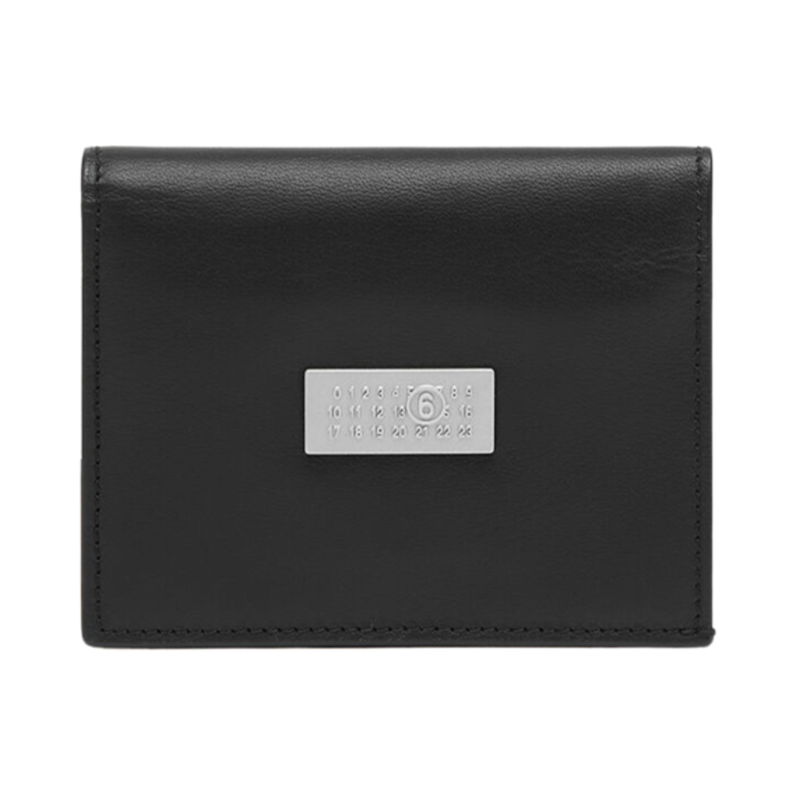 SA5UI0015P7258T8013 MM6 Maison Margiela Leather Wallet Black
