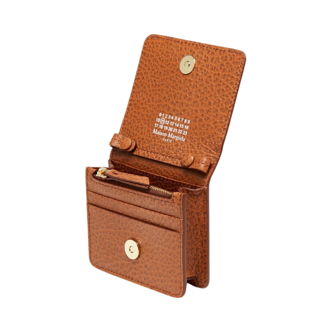 메종 마르지엘라 스몰 레더 체인 지갑 브라운(Maison Margiela Small Leather Chain Wallet Brown) - 3