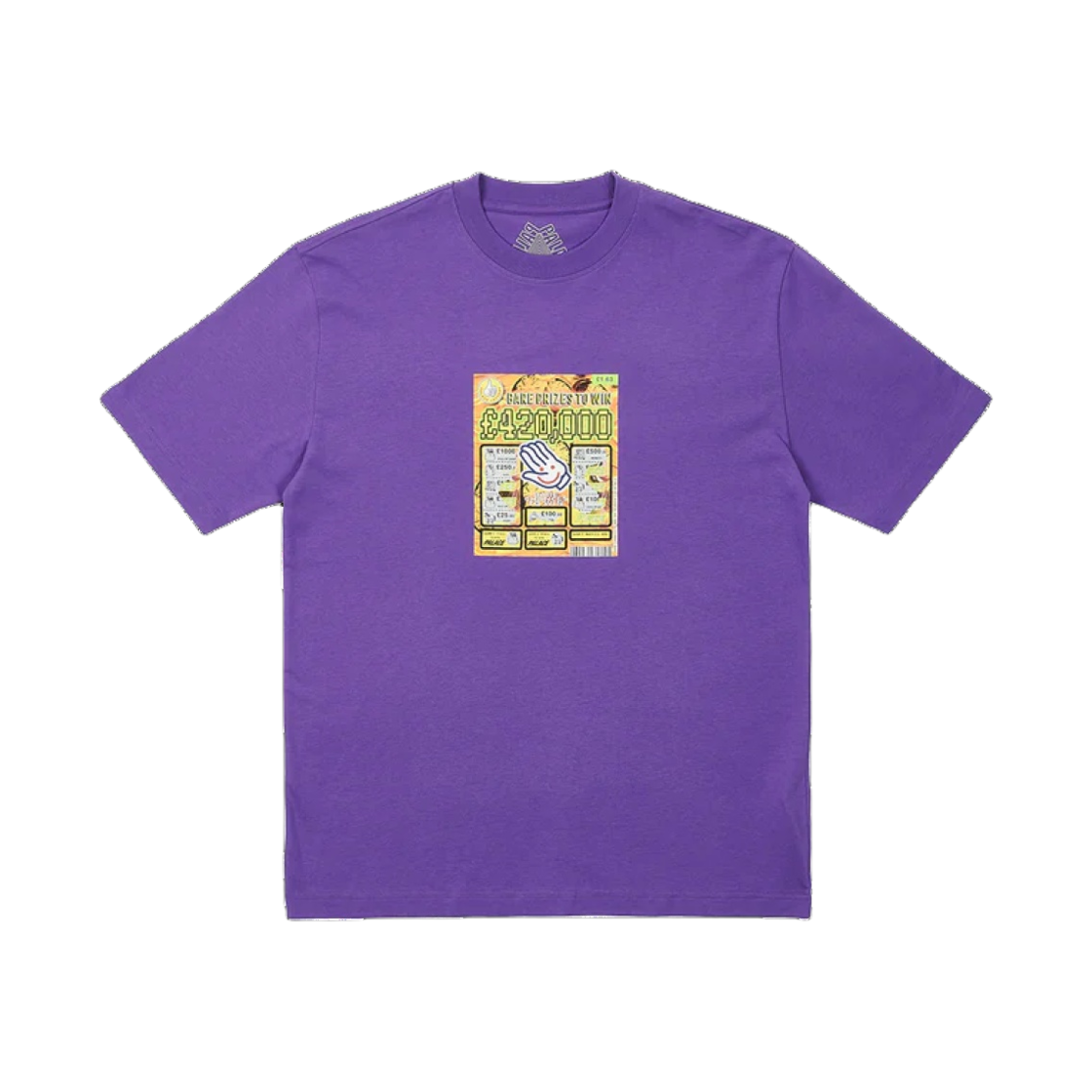 팔라스 스크래치 티셔츠 리갈 퍼플 - 23SS(Palace Scratchy T-Shirt Regal Purple - 23SS) - 1