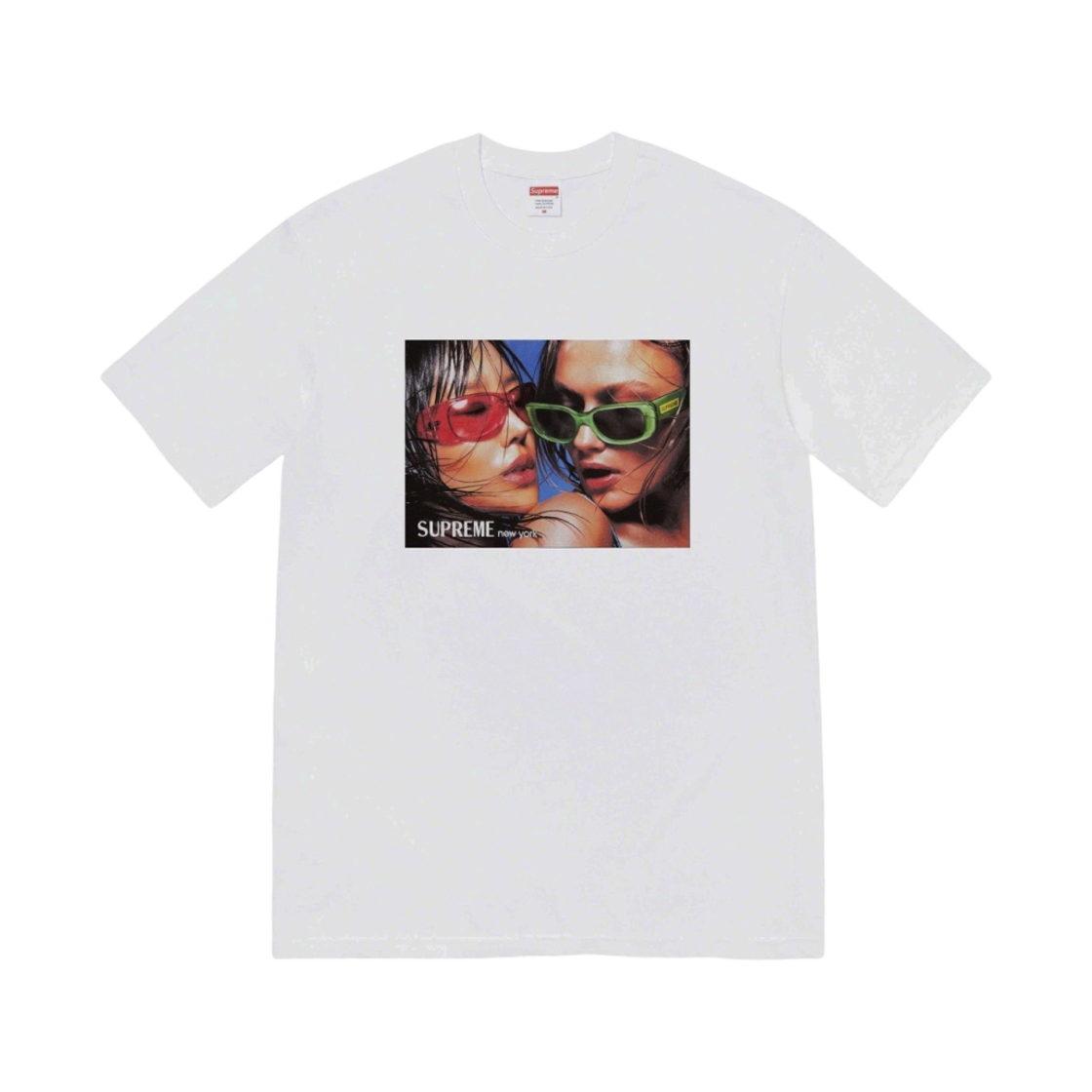 슈프림 아이웨어 티셔츠 화이트 - 23SS