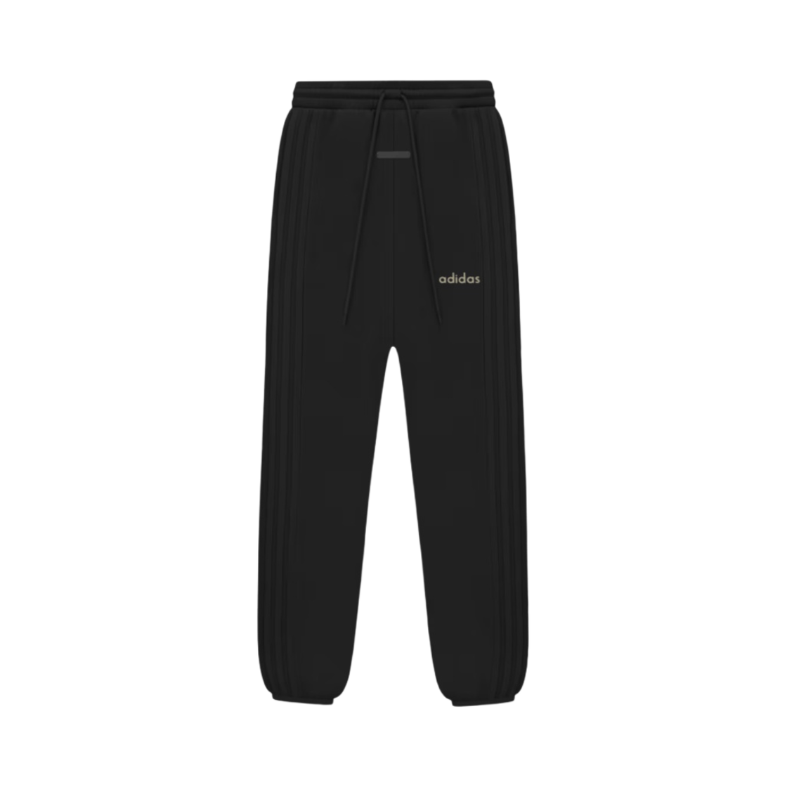 아디다스 x 피어 오브 갓 애슬레틱스 헤비 플리스 스웨트팬츠 블랙 - KR 사이즈(Adidas x Fear of God Athletics Heavy Fleece Sweatpants Black - KR Sizing)