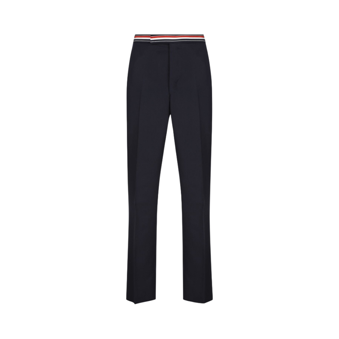 MTC208A-00626-415 Thom Browne Super 120S Twill Low Rise Backstrap Pants Navy