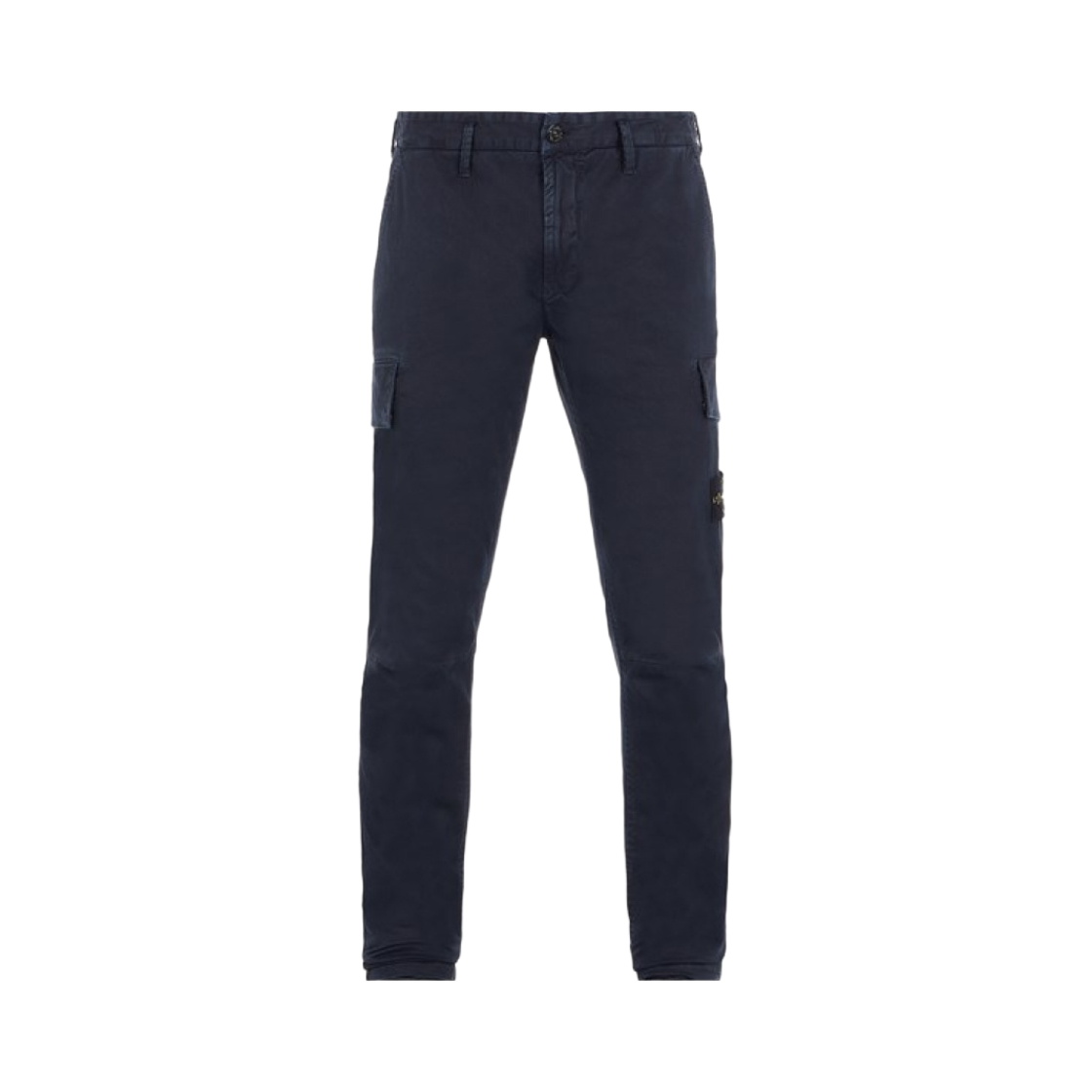 스톤 아일랜드 306L1 올드이펙트 스트레치 브로큰 트윌 코튼 카고 트라우저 네이비 블루 - 22FW(Stone Island 306L1 T.CO+OLD Stretch Broken Twill Cotton Cargo Trousers Navy Blue - 22FW) - 1