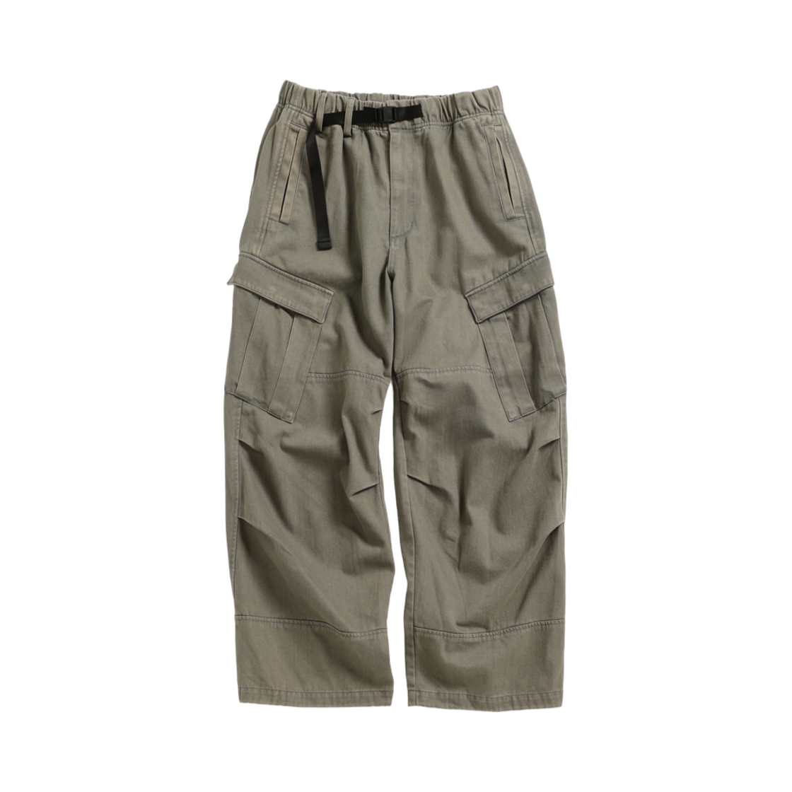 해칭룸 밀 팬츠 워시드 올리브(Hatchingroom Mil Pants Washed Olive)