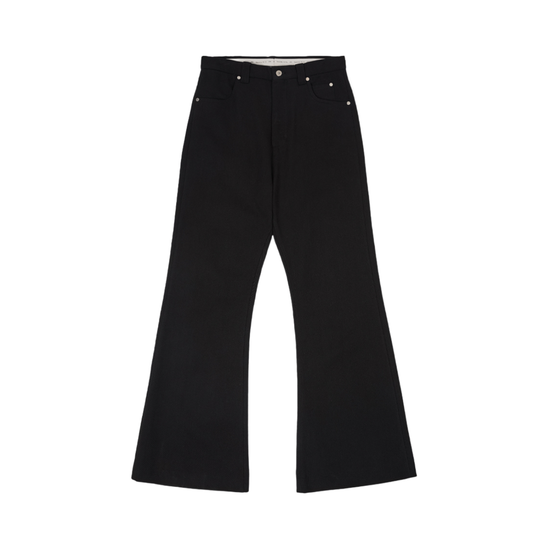 에스티유 24 스프링 플레어 코튼 팬츠 블랙