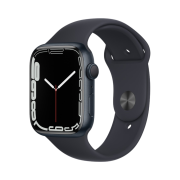 Apple Watch Series 7 45mm GPS Midnight Aluminum Case with Sport Band Midnight (Korean Ver.)