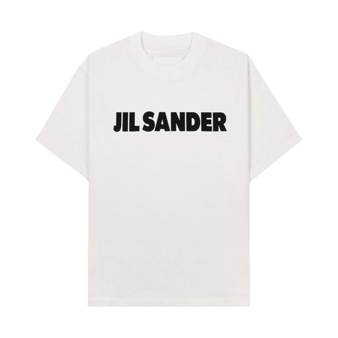 W) 질 샌더 로고 티셔츠 내츄럴 - 21FW | Jil Sander | KREAM