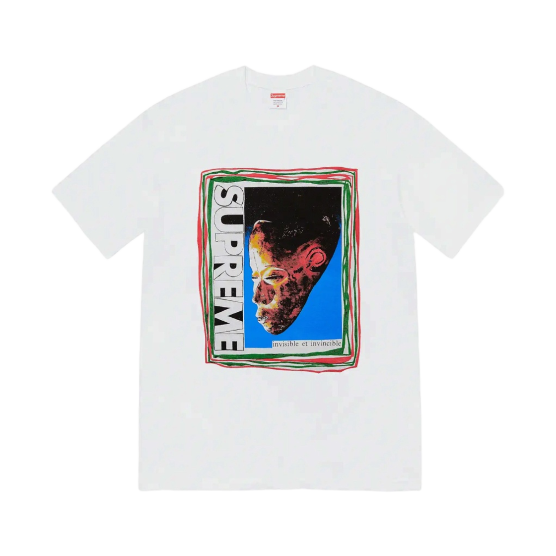 슈프림 마스크 티셔츠 화이트 - 22SS(Supreme Mask T-Shirt White - 22SS) - 1