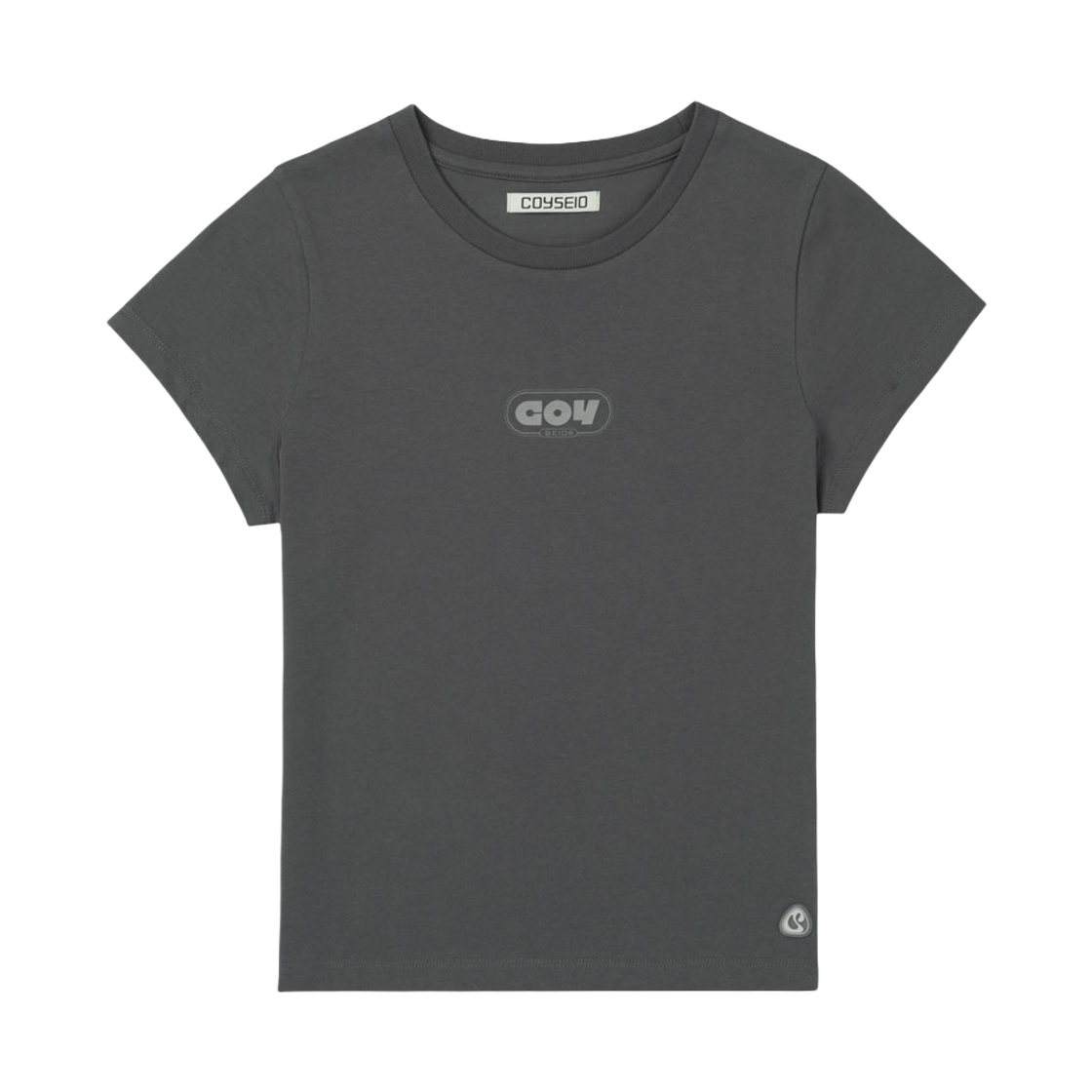 【COYSEIO】PRONG SNAP MINI LOGO TEE PRONG SNAP MINI LOGO TEE NAVY - coyseio