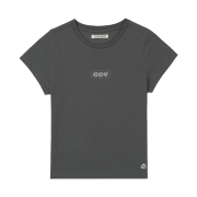 Coyseio Round Logo T-Shirt Charcoal