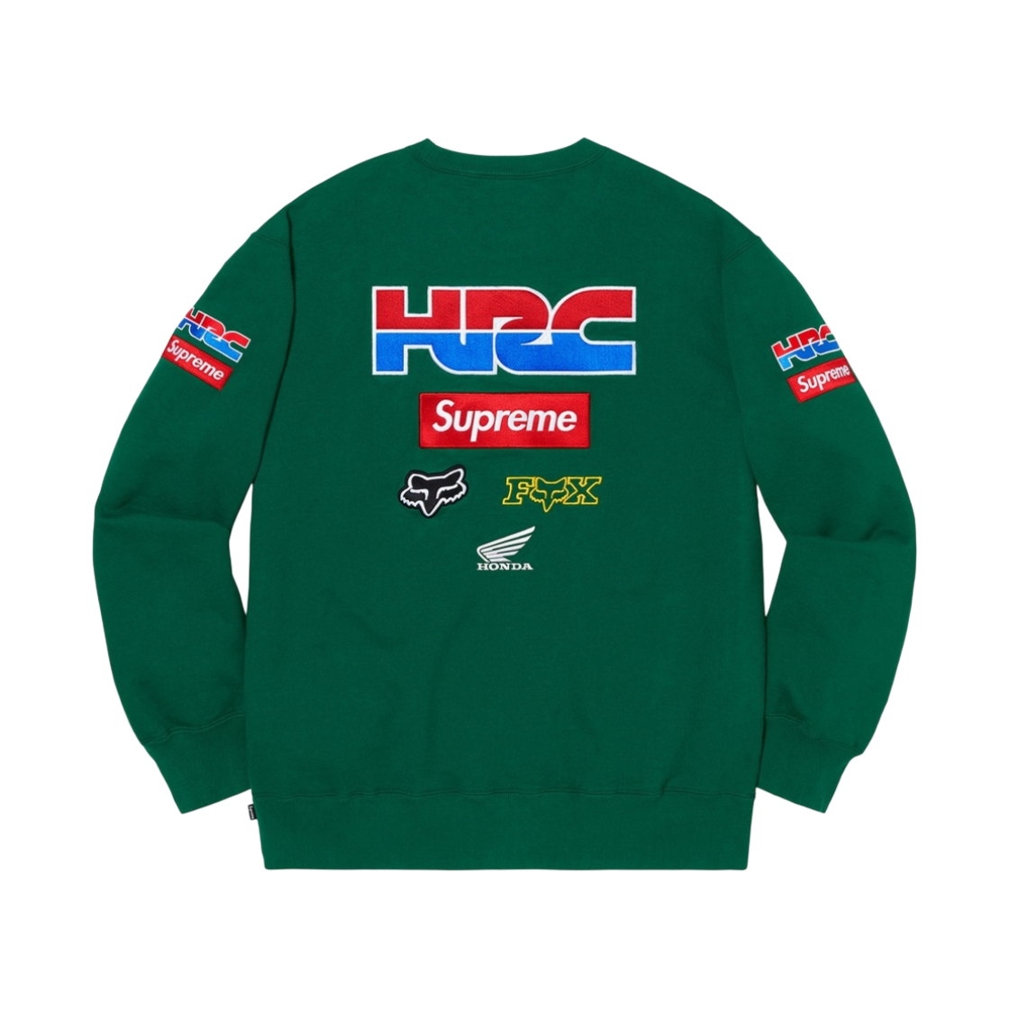 슈프림 x 혼다 x 폭스 레이싱 크루넥 그린 - 19FW(Supreme x Honda x Fox Racing Crewneck Green - 19FW) - 2