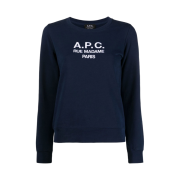 (W) A.P.C. Tina Sweatshirt Navy Blue