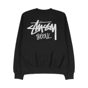 Stussy Stock Seoul Crew Black