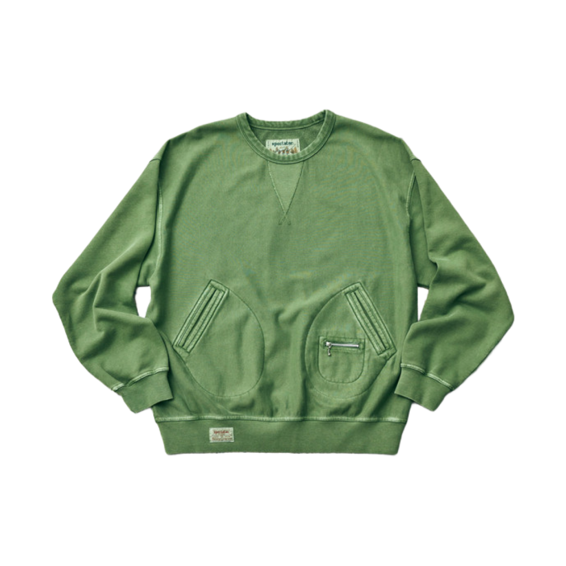 헨리 코튼 x 스펙테이터 피셔맨 스웨트셔츠 타입 2 올리브 그린(Henry Cotton's x Spectator Fishermen Sweatshirt Type-II Olive Green)