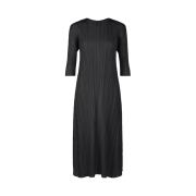 (W) Pleats Please Issey Miyake Mellow Pleats Dress Black