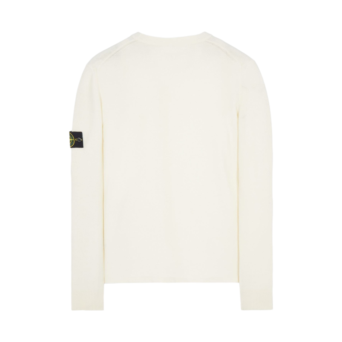 스톤 아일랜드 526A1 스트레치 울 크루넥 니트 오프 화이트 - 22FW(Stone Island 526A1 Stretch Wool Crewneck Knit Off White - 22FW) - 2