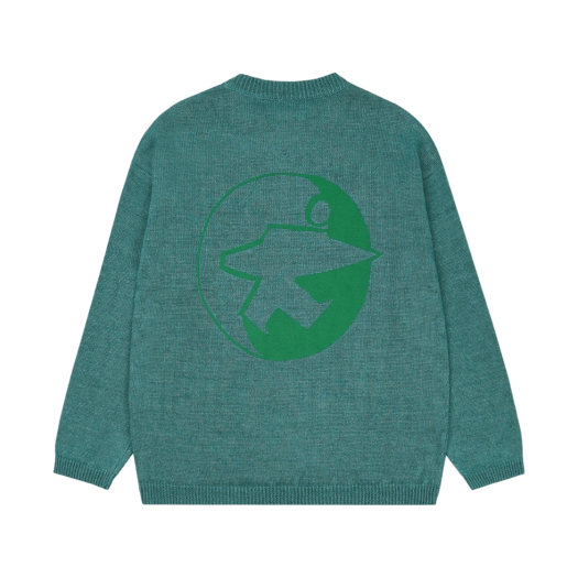 Stussy x Our Legacy Work Shop Sonar Roundneck Pale Green Linen