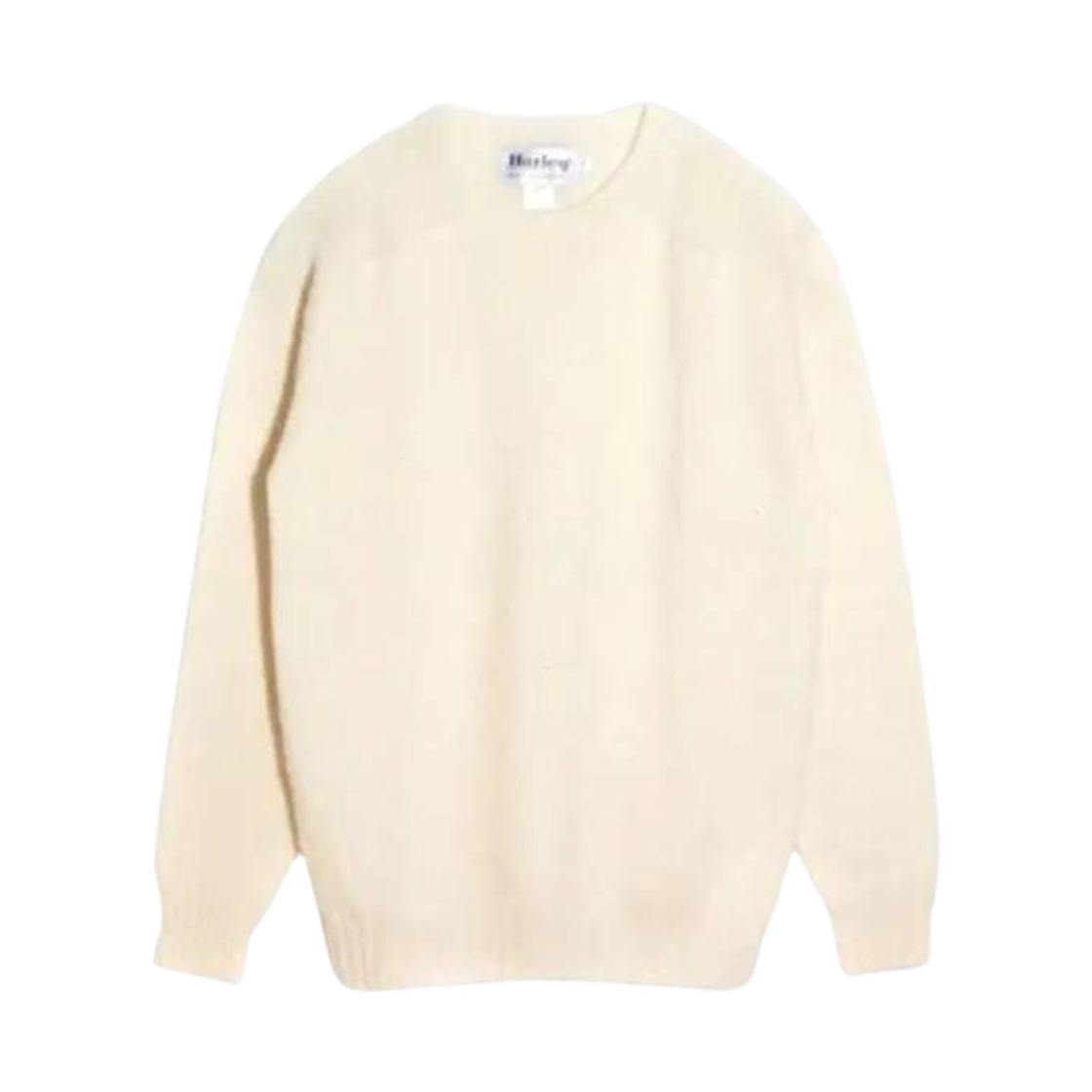 할리 오브 스코틀랜드 쉐기 독 크루넥 스웨터 크림(Harley of Scotland Shaggy Dog Crewneck Sweater Cream) - 1
