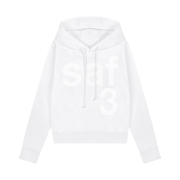 Safarispot Women 1/2 Basic Safari Hoodie White