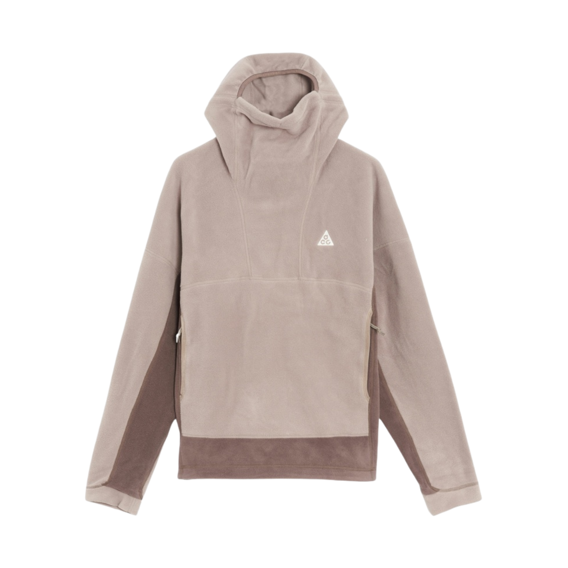 나이키 ACG 폴라텍 울프 트리 풀오버 후드 문 파슬 - 아시아(Nike ACG Polartec Wolf Tree Pullover Hoodie Moon Fossil - Asia)