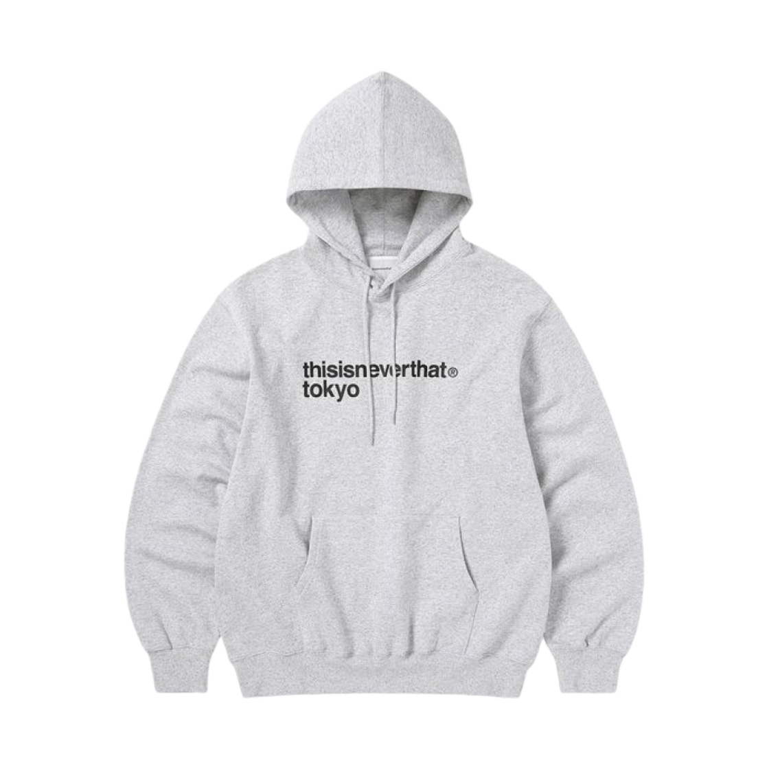 디스이즈네버댓 도쿄 후드 헤더 그레이(Thisisneverthat Tokyo Hoodie Heather Grey)