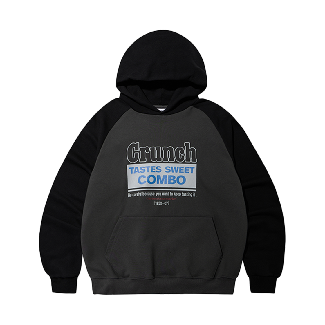 캑터스도넛마켓 크런치 레글런 후디 블랙