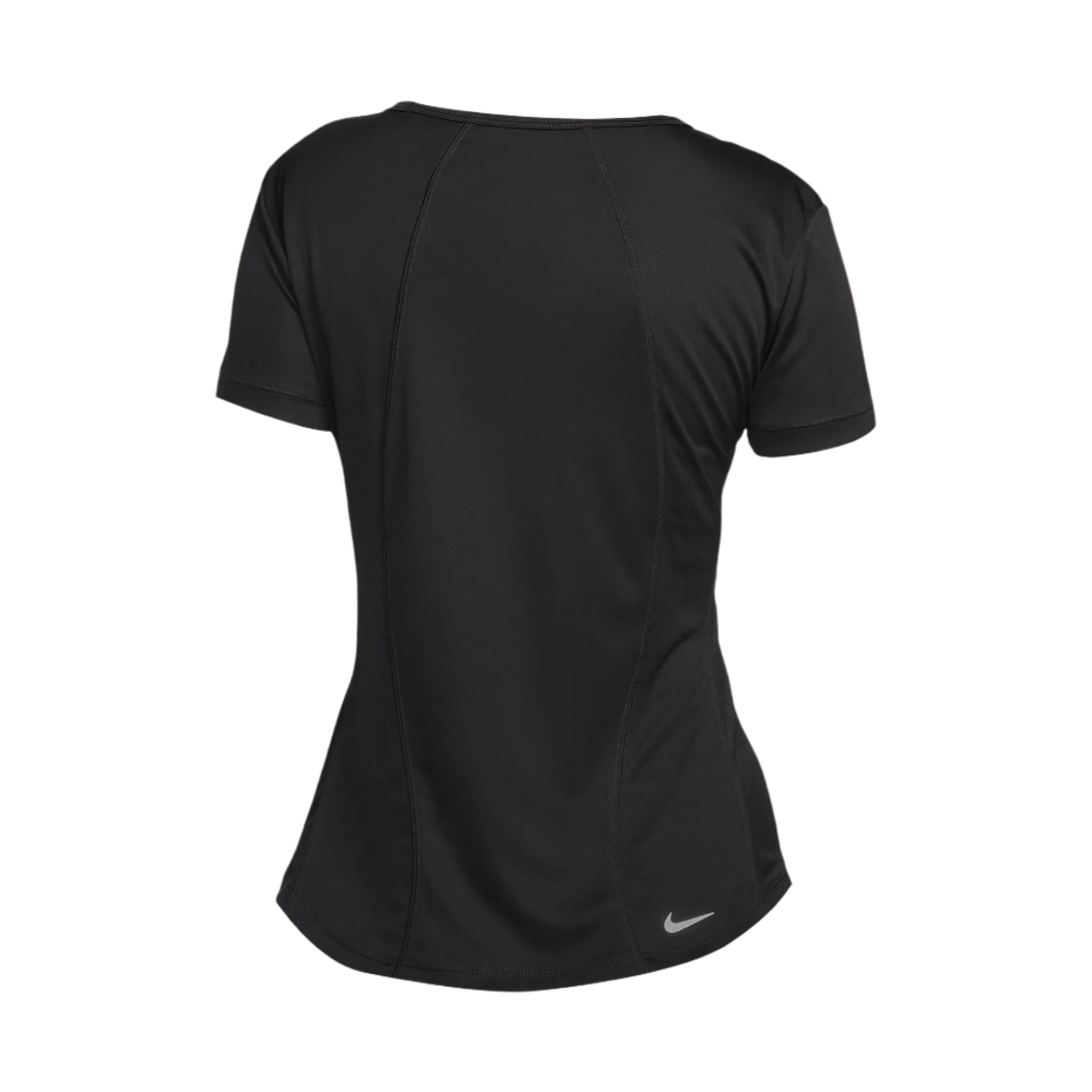 (W) 나이키 패스트 드라이핏 숏슬리브 러닝탑 블랙 - 아시아((W) Nike Fast Dri-Fit Short Sleeve Running Top Black - Asia) - 2