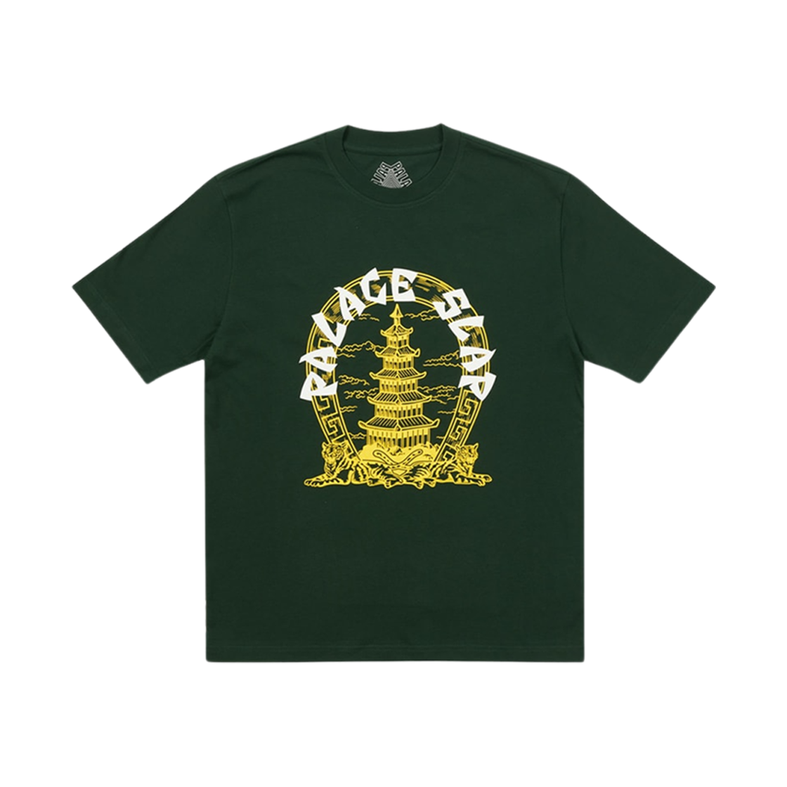 - Palace Slap Pagoda T-Shirt Dark Green - 21SS