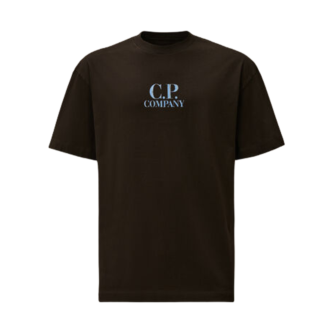 18CMTS141A005100W999 C.P. Company 30/1 Jersey Logo T-Shirt Black - 25SS