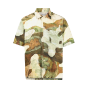 Our Legacy Shortsleeve Box Shirt Camo Print