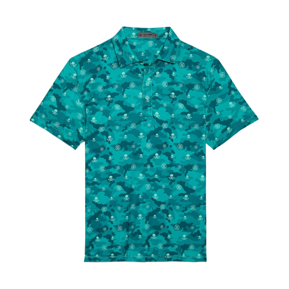 G4MS23K060B G/Fore Icon Camo Tech Jersey Slim Fit Polo Lotus