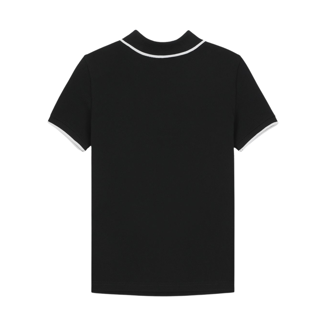 (W) 디젤 T-텐디 마이크로 폴로 셔츠 블랙((W) Diesel T-Tenddy Micro Polo Shirt Black) - 2