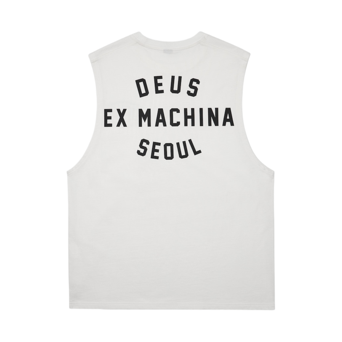 데우스 엑스 마키나 서울 컬리지 어드레스 머슬 화이트(Deus Ex Machina Seoul College Address Muscle White) - 2