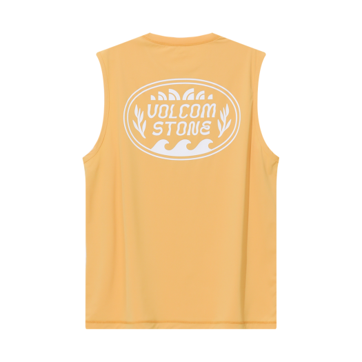 VA252RG202OR Volcom Exclusive Rash Sleeveless Orange