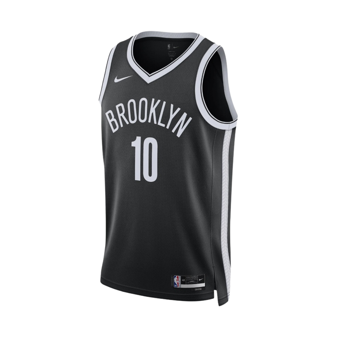 나이키 벤 시몬스 브루클린 네츠 아이콘 에디션 2022/23 NBA 스윙맨 저지 블랙(Nike Ben Simmons Brooklyn Nets Icon Edition 2022/23 NBA Swingman Jersey Black)