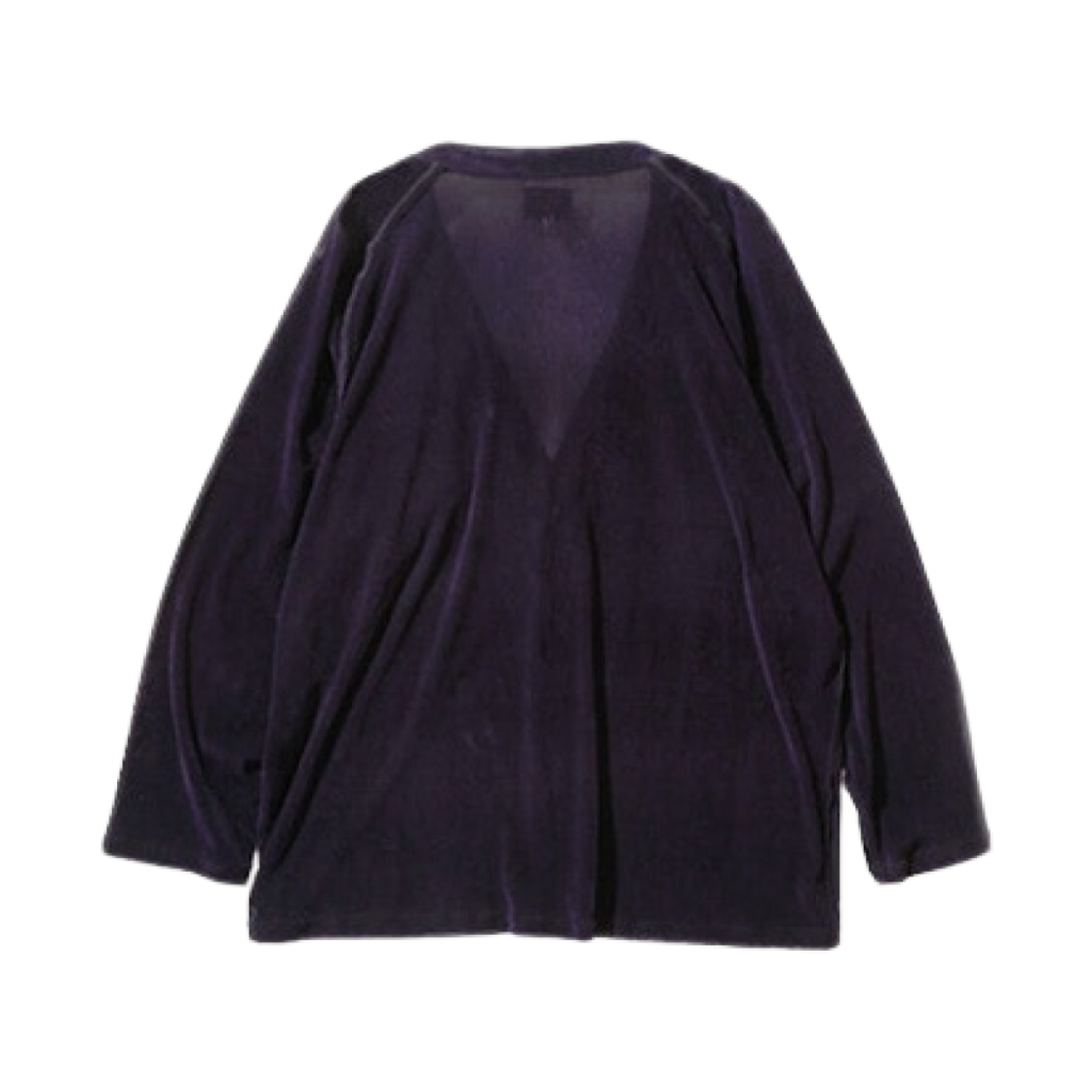 니들스 브이넥 나일론 메쉬 가디건 에그플란트(Needles V-Neck Nylon Mesh Cardigan Eggplant) - 2