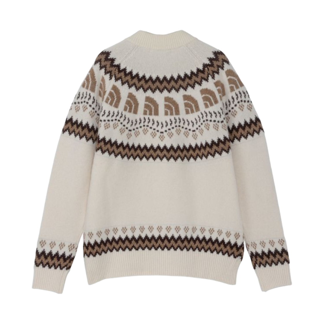 노스페이스 하프 돔 노르딕 드라이버스 니트 오프 화이트(The North Face Half Dome Nordic Driver's Knit Off White) - 2