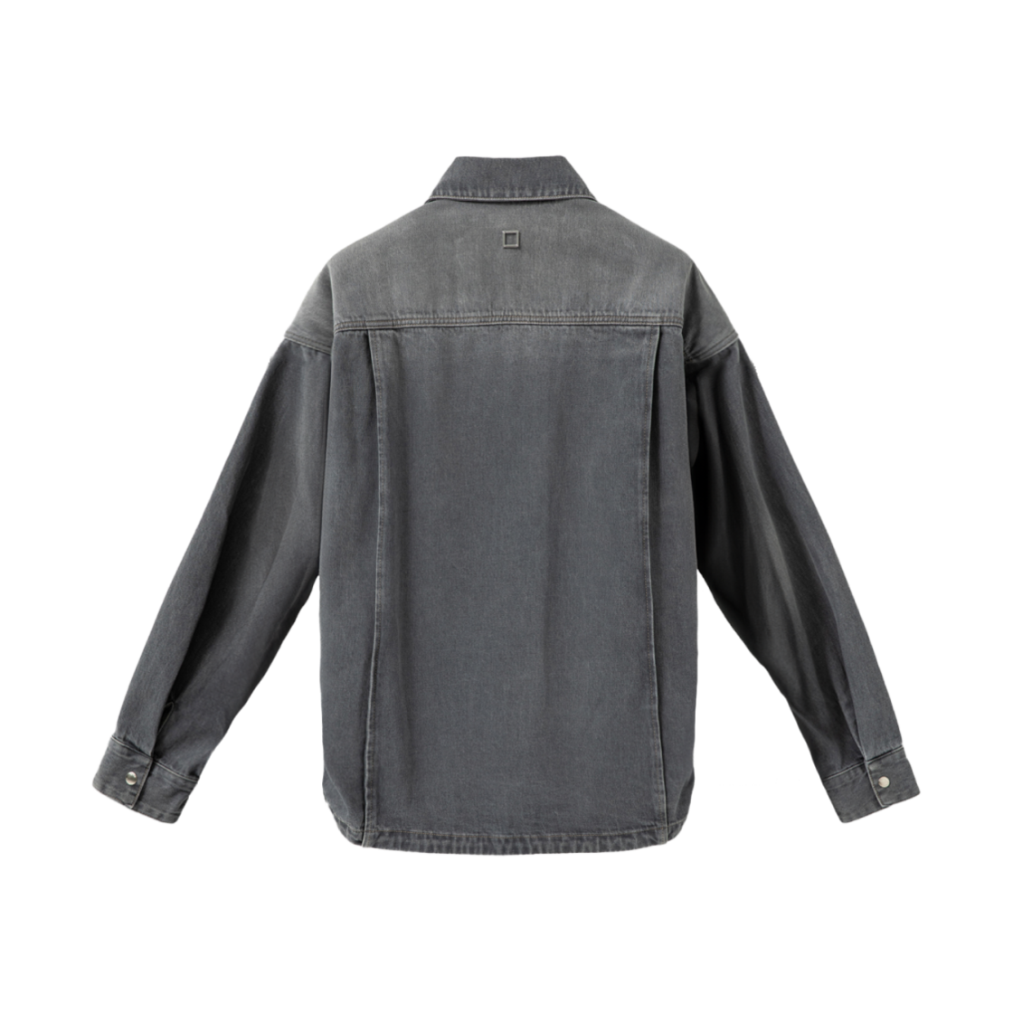 우영미 포켓 디테일 데님 셔츠 그레이 - 24FW(Wooyoungmi Pocket Detail Denim Shirt Grey - 24FW) - 2