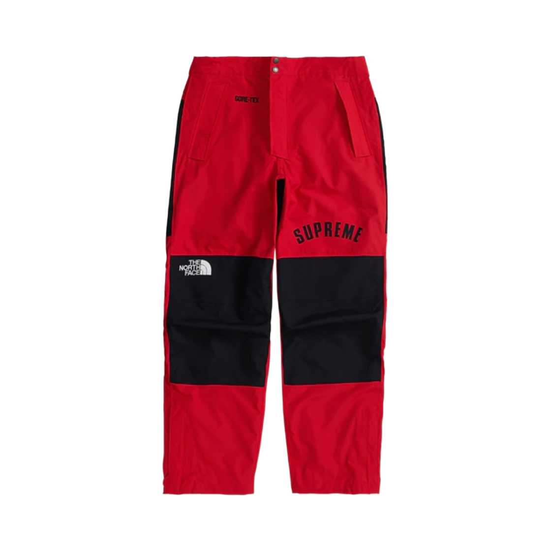 NF0A3VMO682 Supreme x The North Face Arc Logo Mountain Pants Red - 19SS