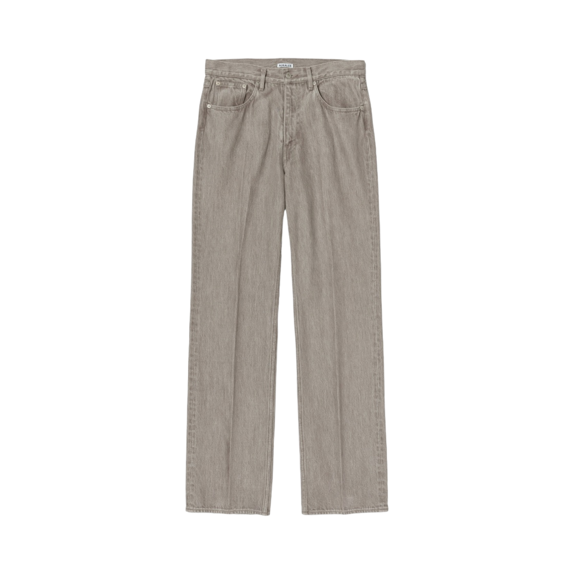 오라리 하드 트위스트 페이디드 브라운 데님 5P 팬츠 모카 브라운 - 22SS(Auralee Hard Twist Faded Brown Denim 5P Pants Mocha Brown - 22SS)