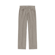 Auralee Hard Twist Faded Brown Denim 5P Pants Mocha Brown - 22SS